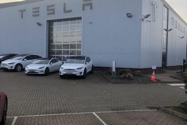 Conversion of Tesla Warehouse to Tesla Garage Dartford 2019